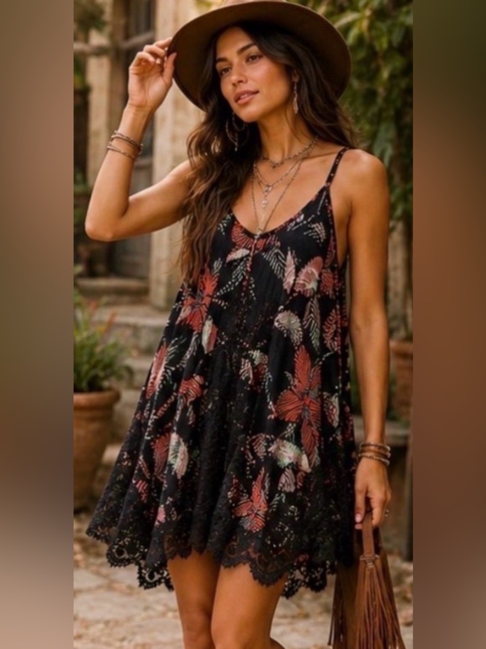 Free People She Swings slip dress